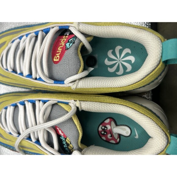 Nike Air Max 97 Air Sprung Shoes Mens Size 7.5 Patches Mushroom DH4759-001 - Picture 9 of 10